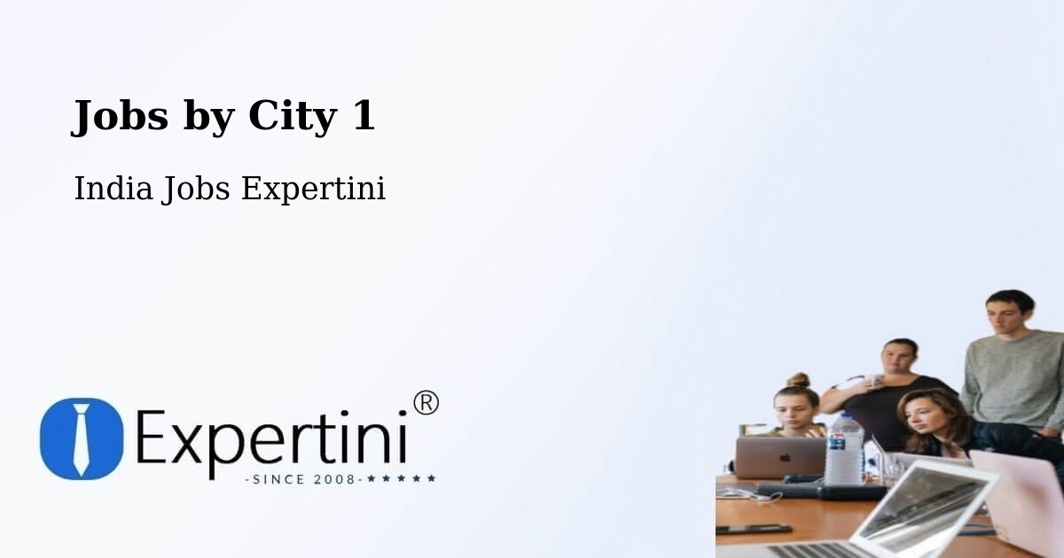 City Jobs in India - Expertini